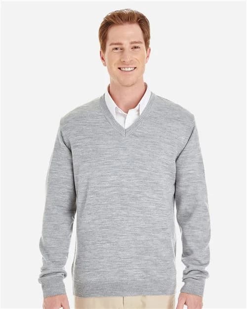 Harriton Men's Pilbloc™ V-Neck Sweater