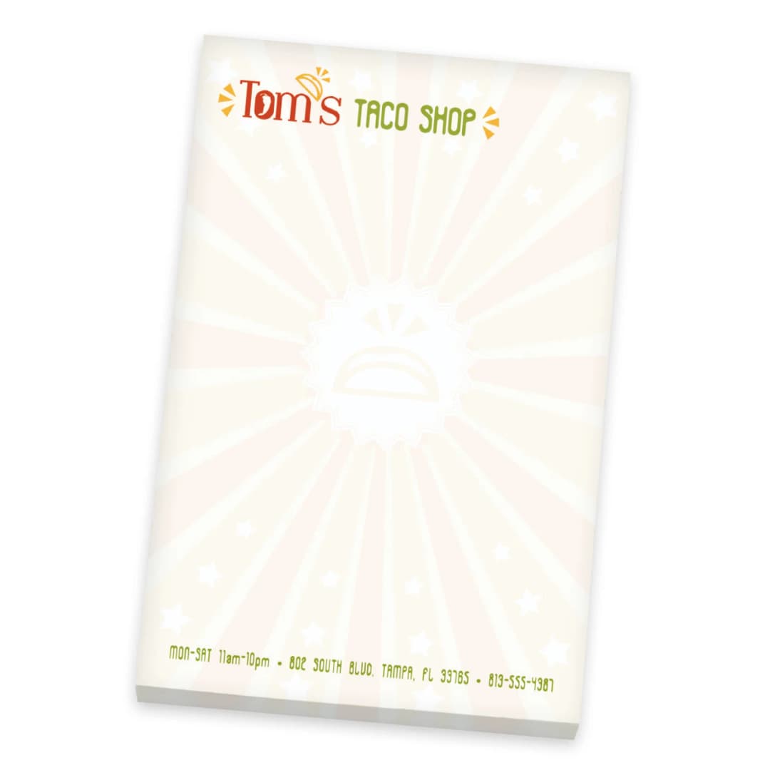 4" x 6" Scratch Pad, 25 Sheet