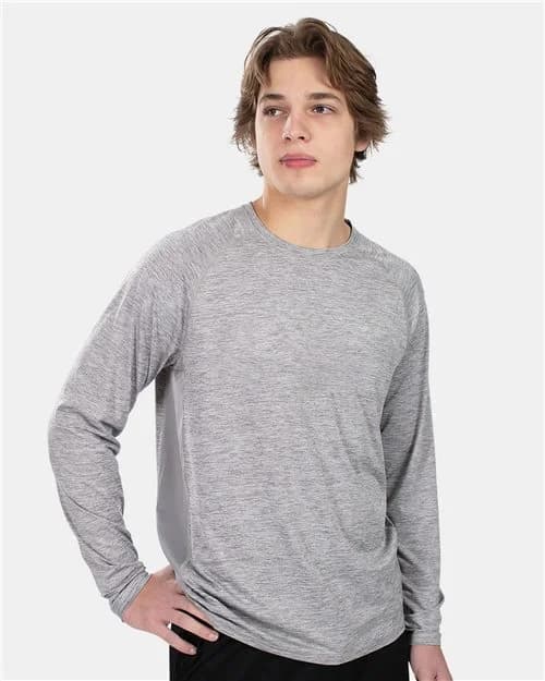 Holloway Youth Electrify CoolCore® Long Sleeve T-Shirt