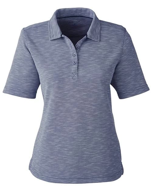 Nautica Women's Sun Surfer Slub Polo