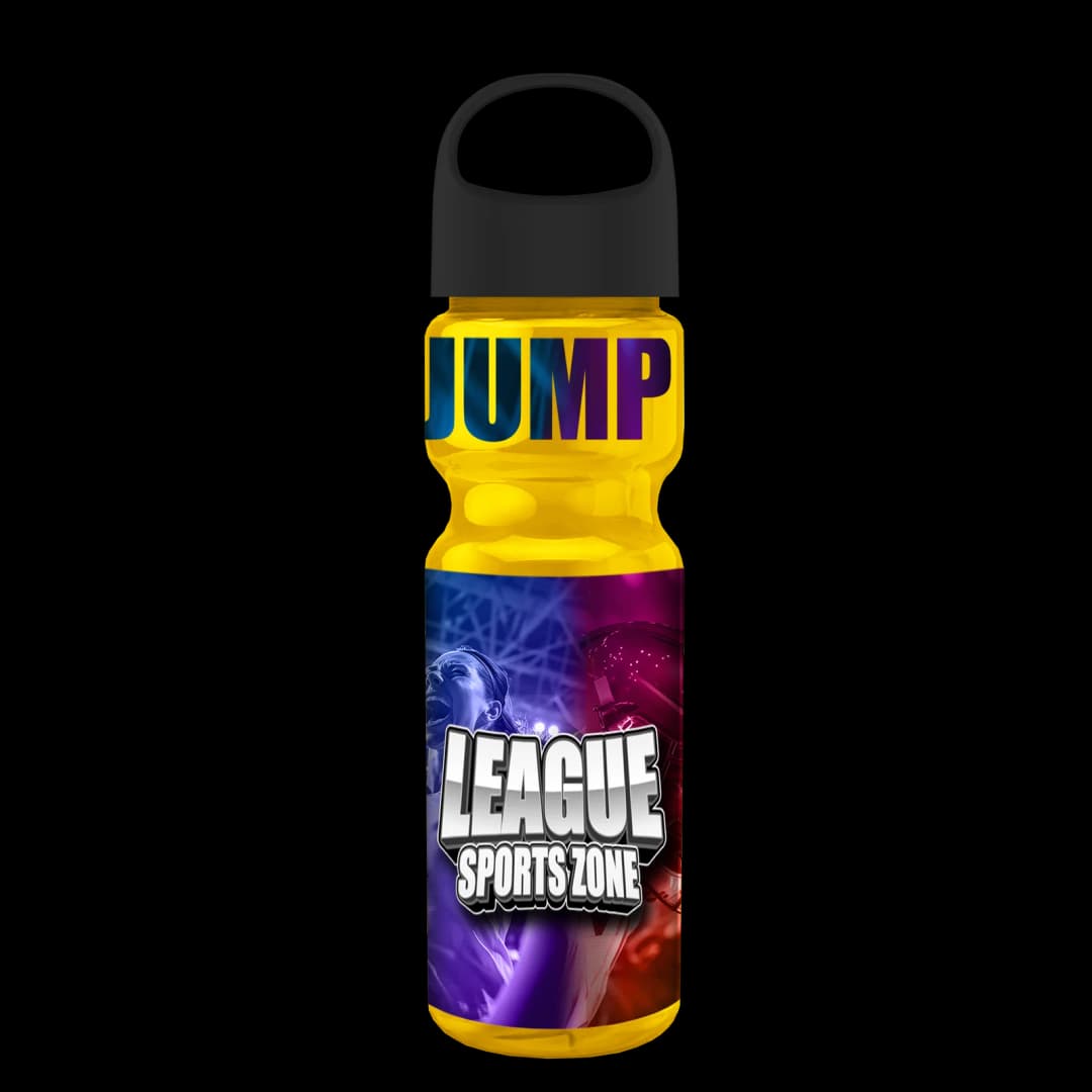 Champ Bottle with Oval Crest Lid - 28 oz.