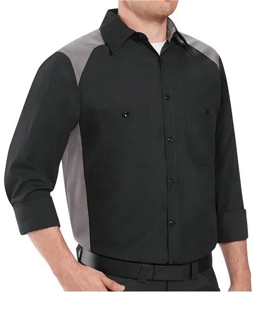 Red Kap Men's Tall Motorsports Shirt