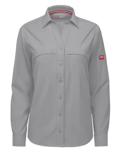 Red Kap Women's Cooling Long Sleeve Work Shirt