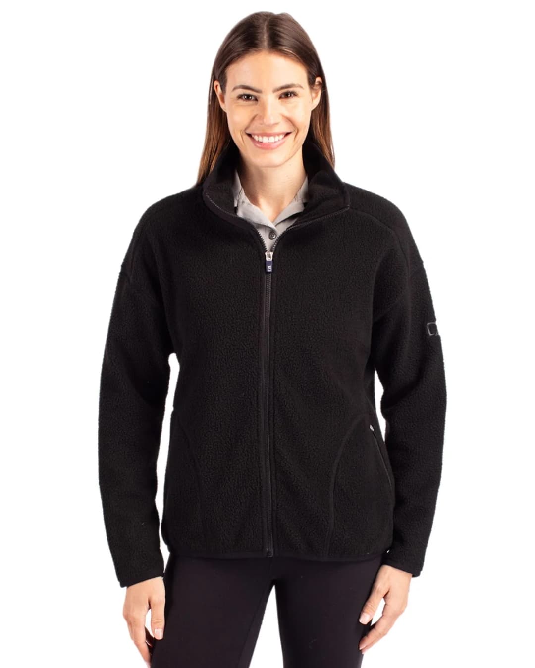 Cutter & Buck Cascade Eco Sherpa Womens Fleece Jacket