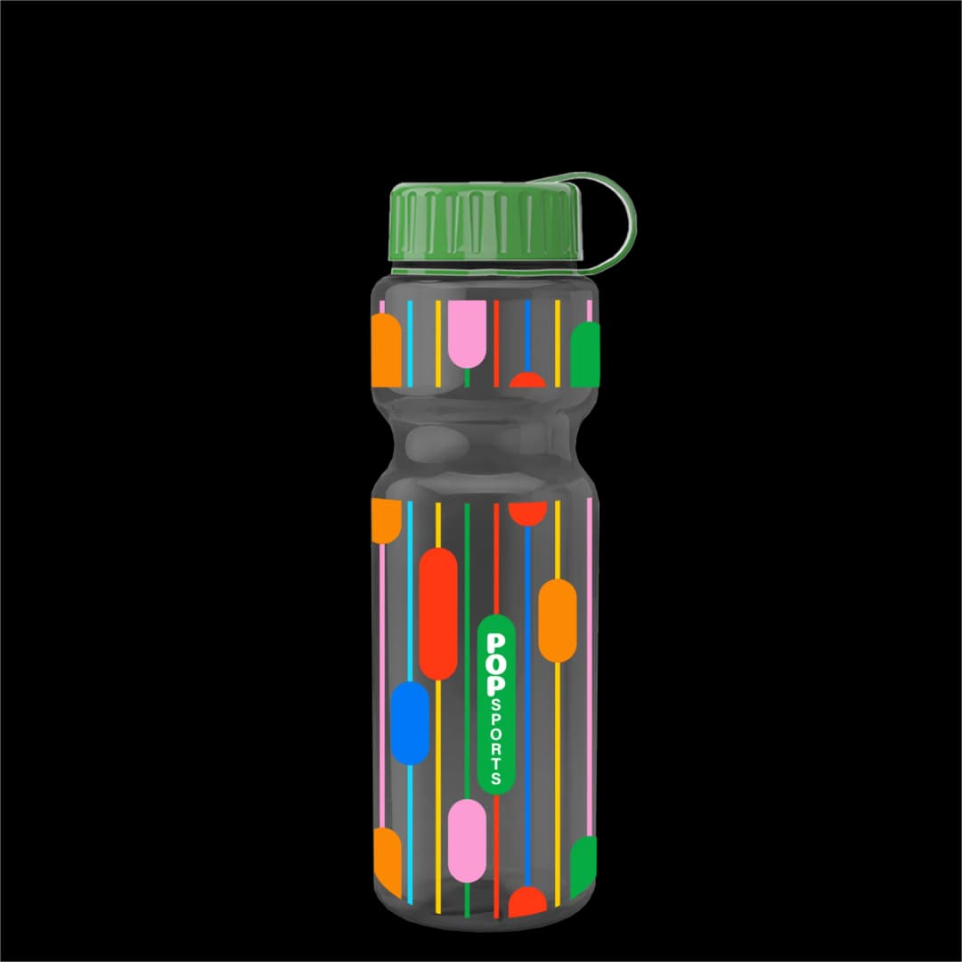 Champ Bottle with Tethered Lid - 28 oz.