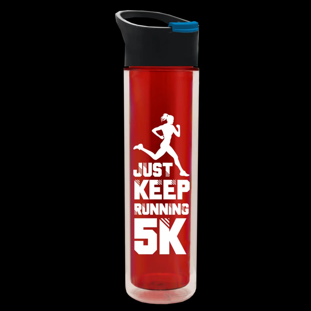 Chiller Double-Wall Insulated Bottle with Pop-Up Lid - 16 oz.