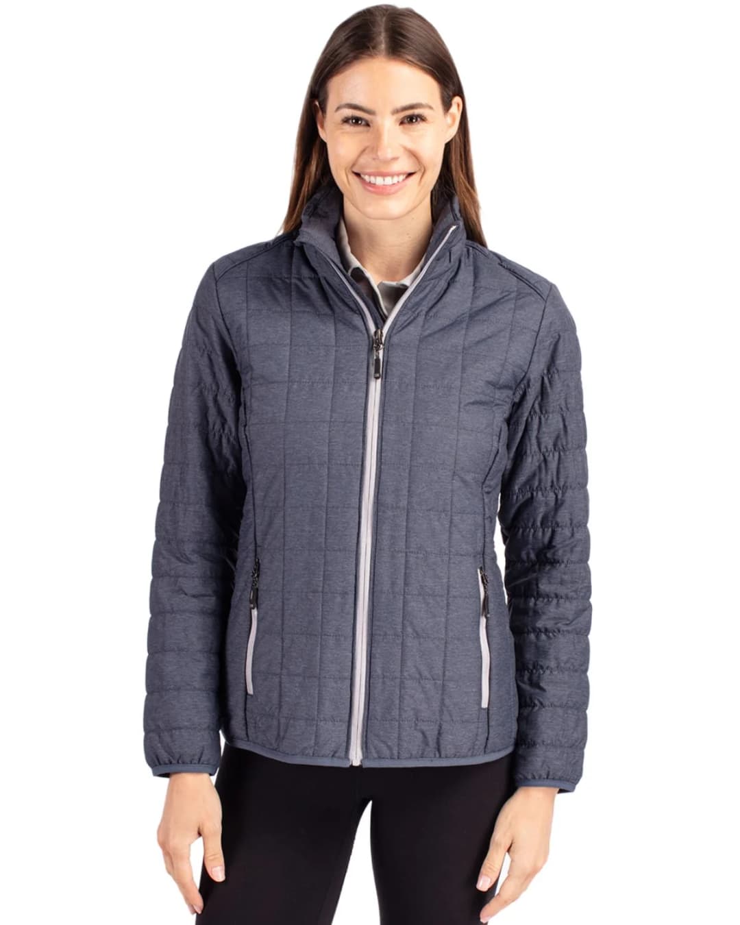 Cutter & Buck Rainier PrimaLoft® Womens Eco Insulated Full Zip Puffer Jacket