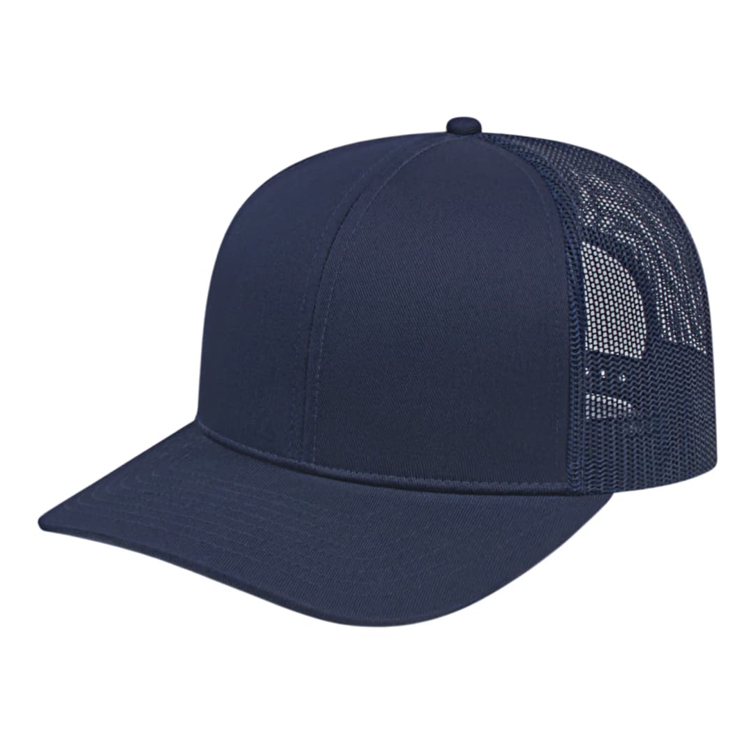 Blue Generation Poly/Cotton Trucker Mesh Back Cap