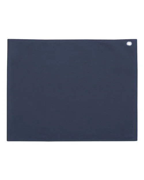 Carmel Towel Company Velour Hemmed Towel with Grommet & Hook