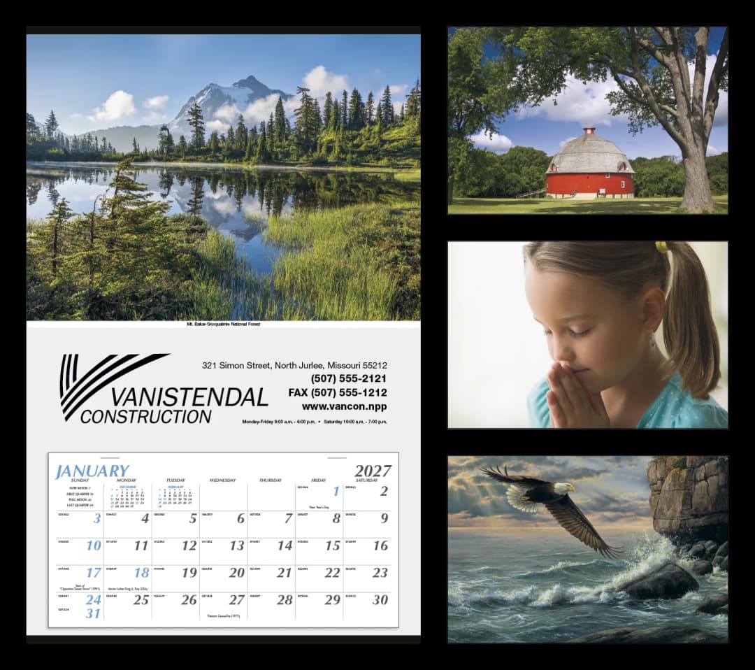 Large Hanger Calendar