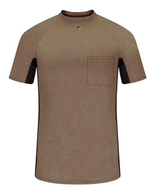 Bulwark Men's FR Two-Tone Base Layer with Concealed Chest Pocket- EXCEL FR