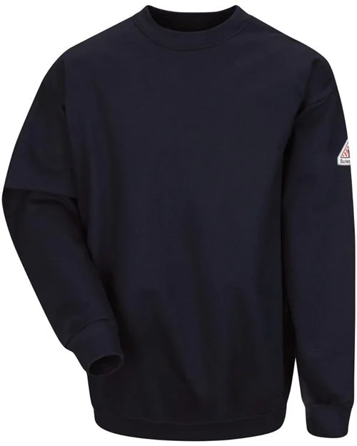 Bulwark Men's Tall Flame Resistant Crewneck Sweatshirt
