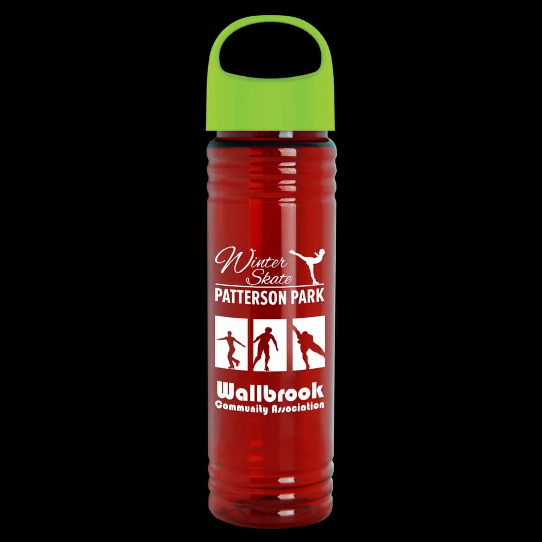 Slim Fit Bottle with Oval Crest Lid - 24 oz.