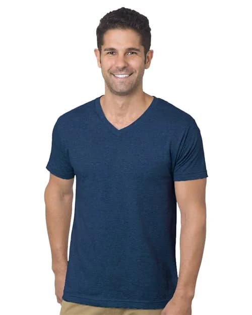Bayside Unisex USA-Made V-Neck T-Shirt