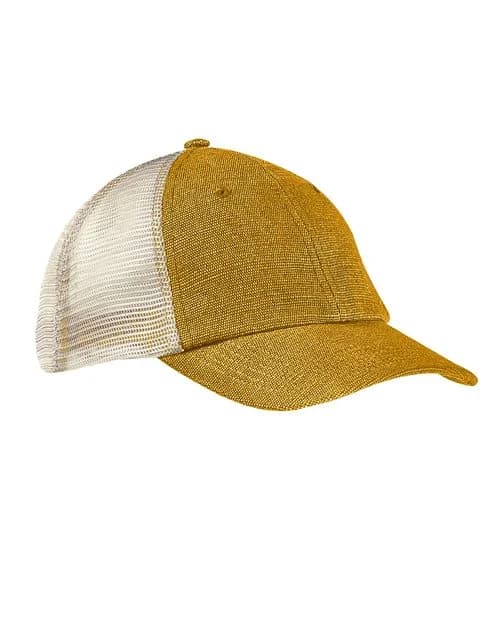 econscious Washed Hemp Soft Mesh Trucker Cap