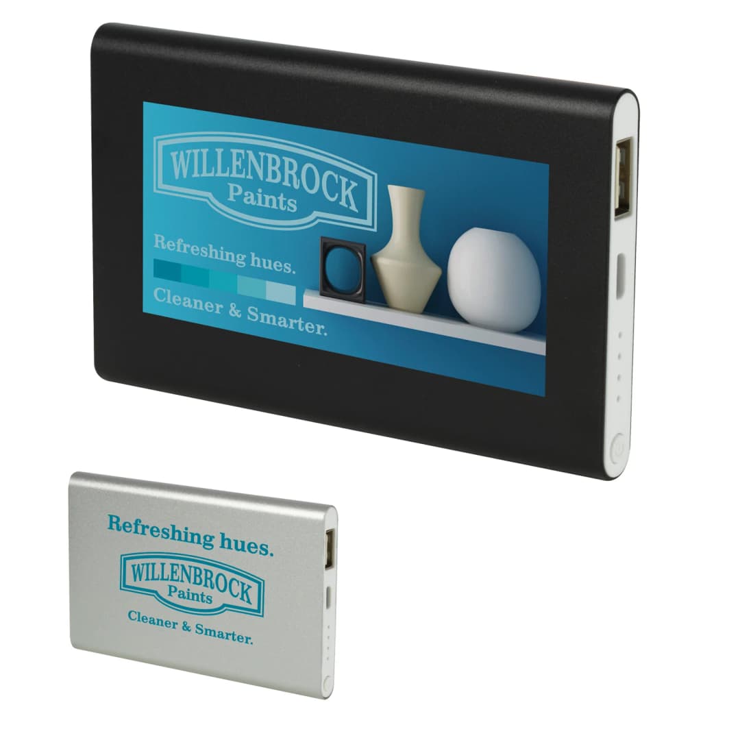 Compact Aluminum Power Bank 4000 mAh