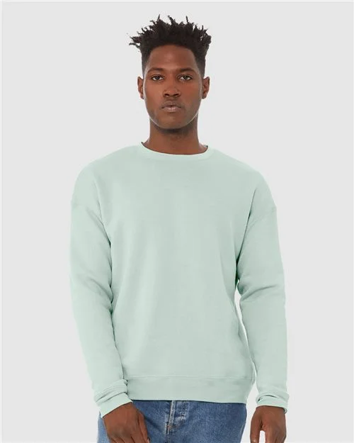 BELLA + CANVAS Unisex Sponge Fleece Drop Shoulder Crewneck Sweatshirt