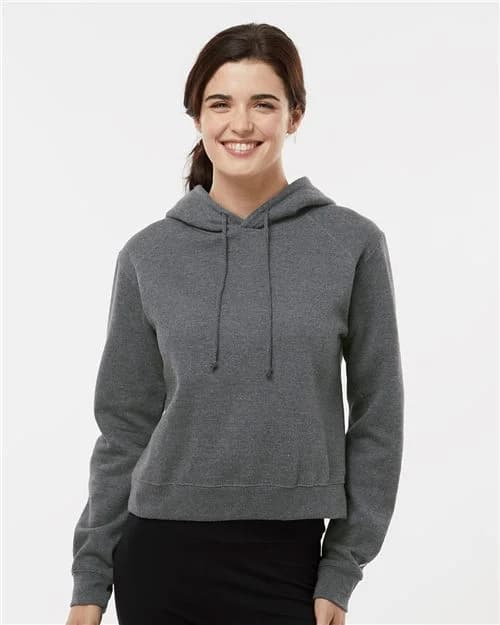 Badger Women's Crop Hooded Sweatshirt