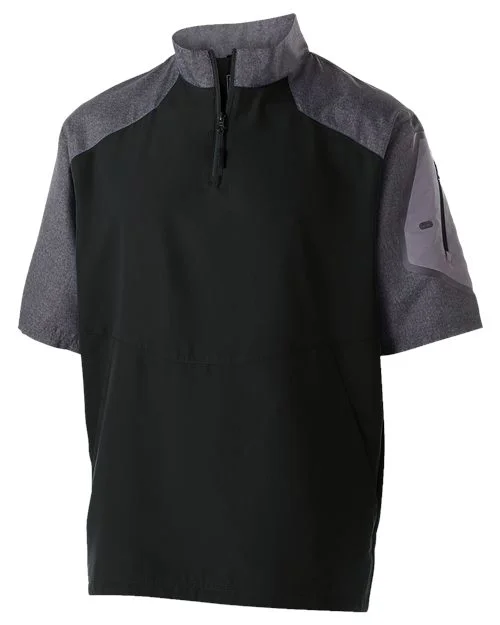 Holloway Unisex Raider Short Sleeve Quarter-Zip Pullover