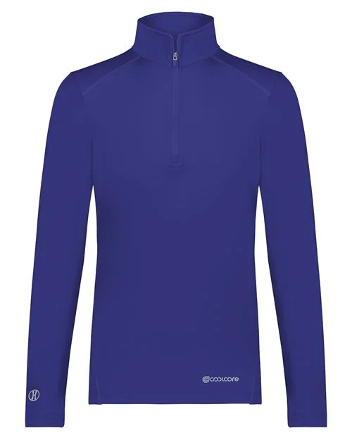 Holloway Women's CoolCore® Quarter-Zip Pullover