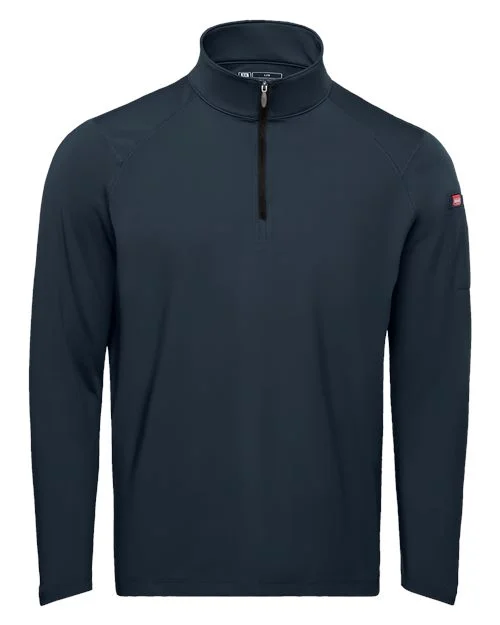Red Kap Men's Performance Cadet Collar Quarter-Zip Pullover