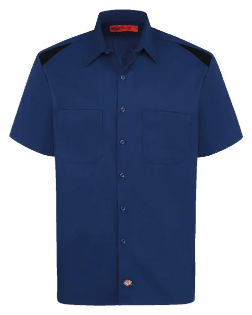 Dickies Men's Short Sleeve Performance Team Shirt