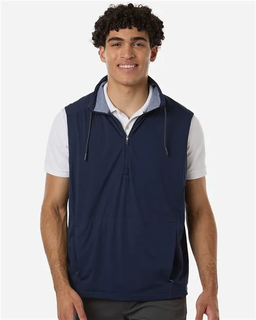 North End Men's Network Lightweight Quarter-Zip Vest