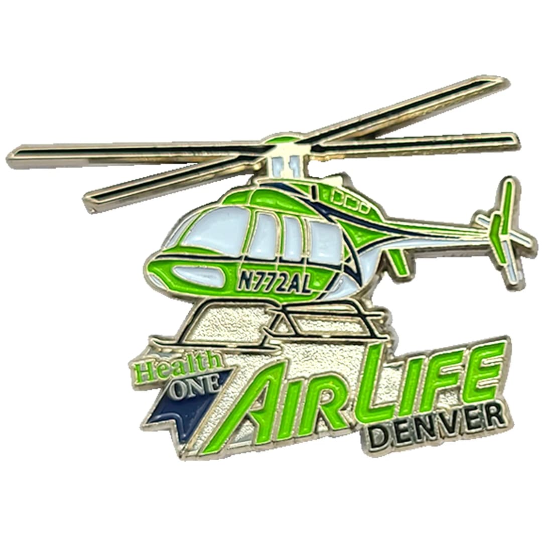 Die Cast Zinc Soft Enamel Lapel Pin: 1.25"