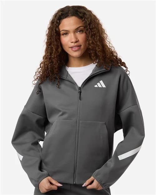 Adidas Women's Z.N.E Full-Zip Hooded Sweatshirt