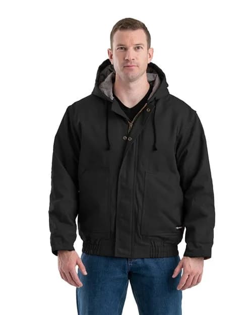 Berne Apparel Men's Flame-Resistant Hooded Jacket