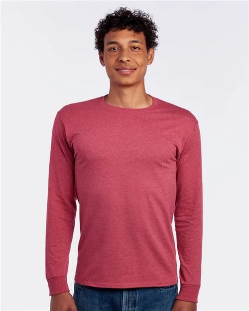 JERZEES Unisex Dri-Power® Long Sleeve 50/50 T-Shirt