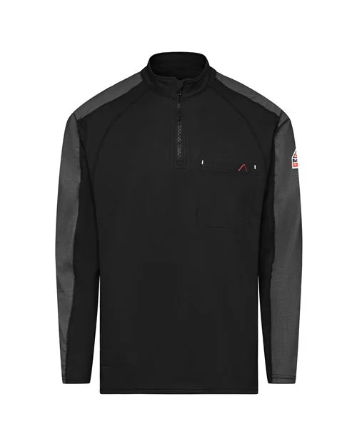 Bulwark Men's Flex Knit Quarter-Zip Pullover