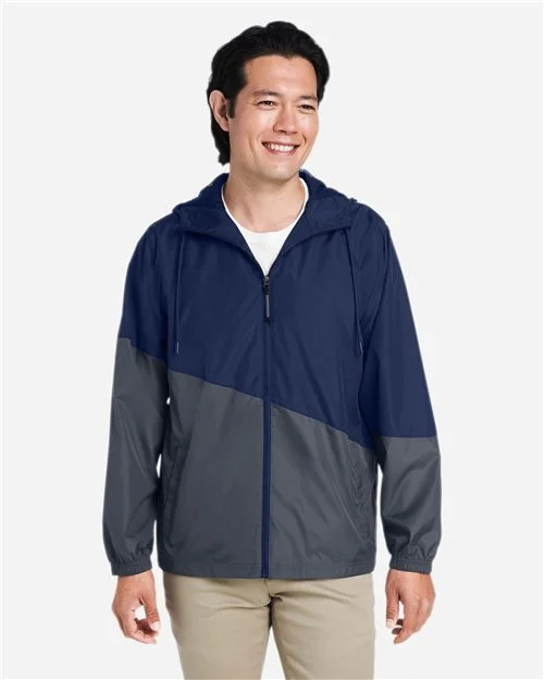 CORE365 Unisex Techno Lite Colorblock Windbreaker