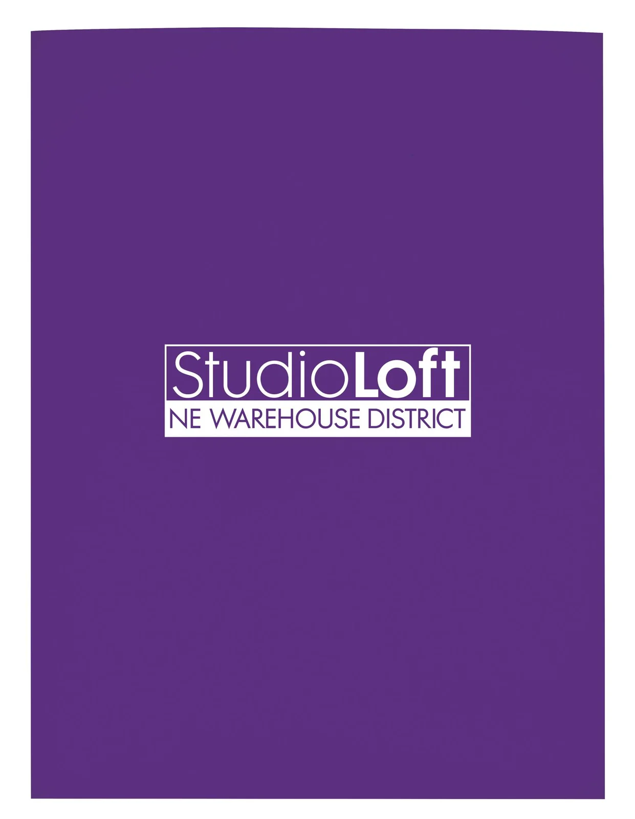 Gloss Paper Folder