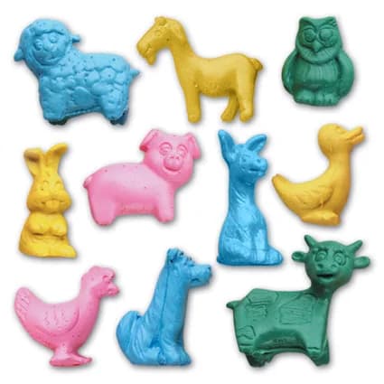 Figurine Eraser Farm Animal Jr. Collection