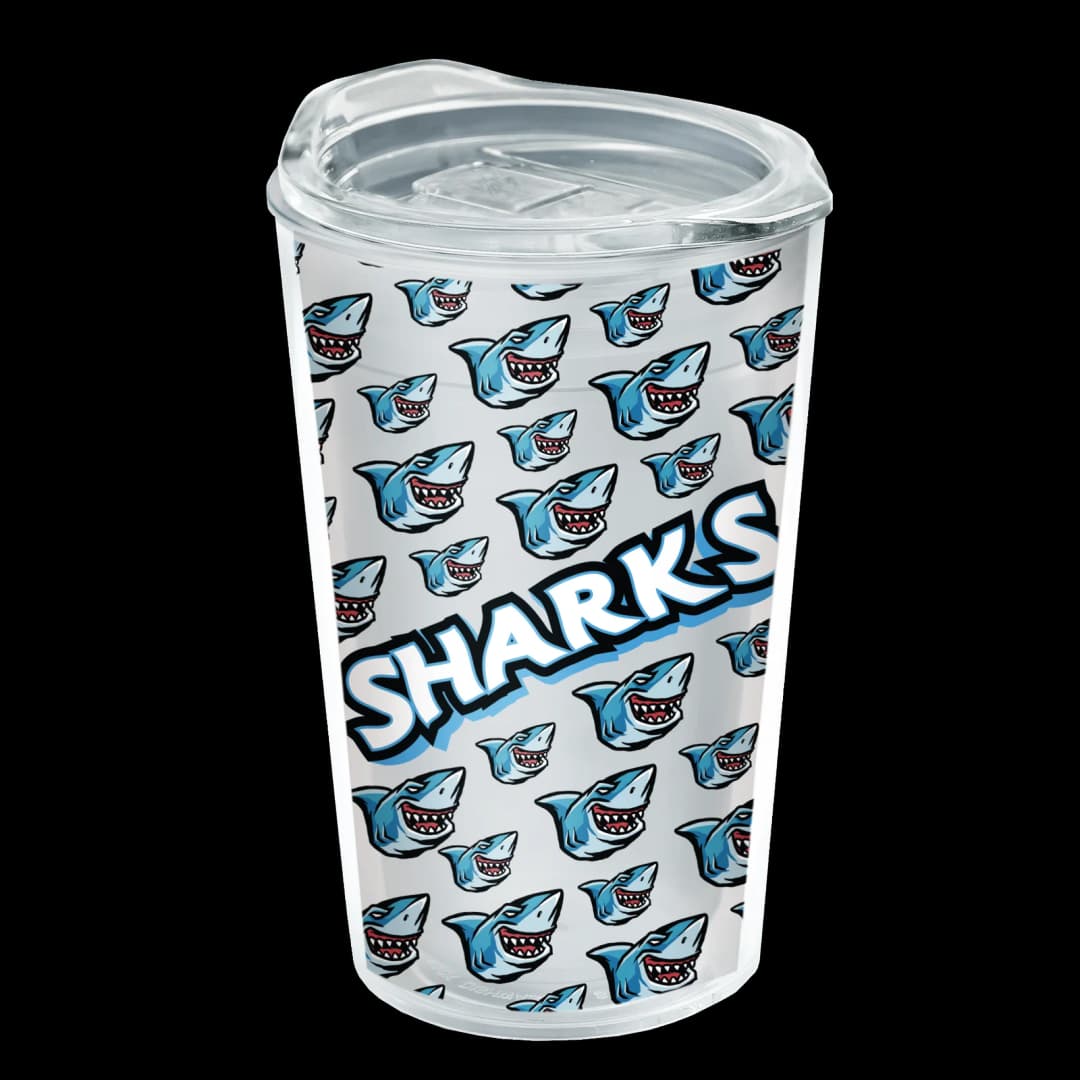 Transparent Tumbler with Slider Lid and Full-Color Insert - 14 oz.