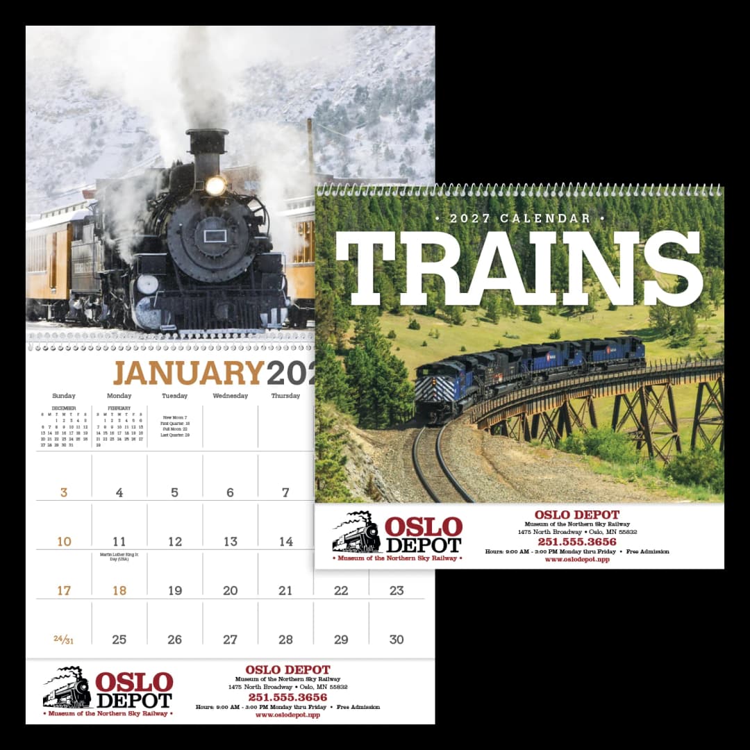 Trains Calendar