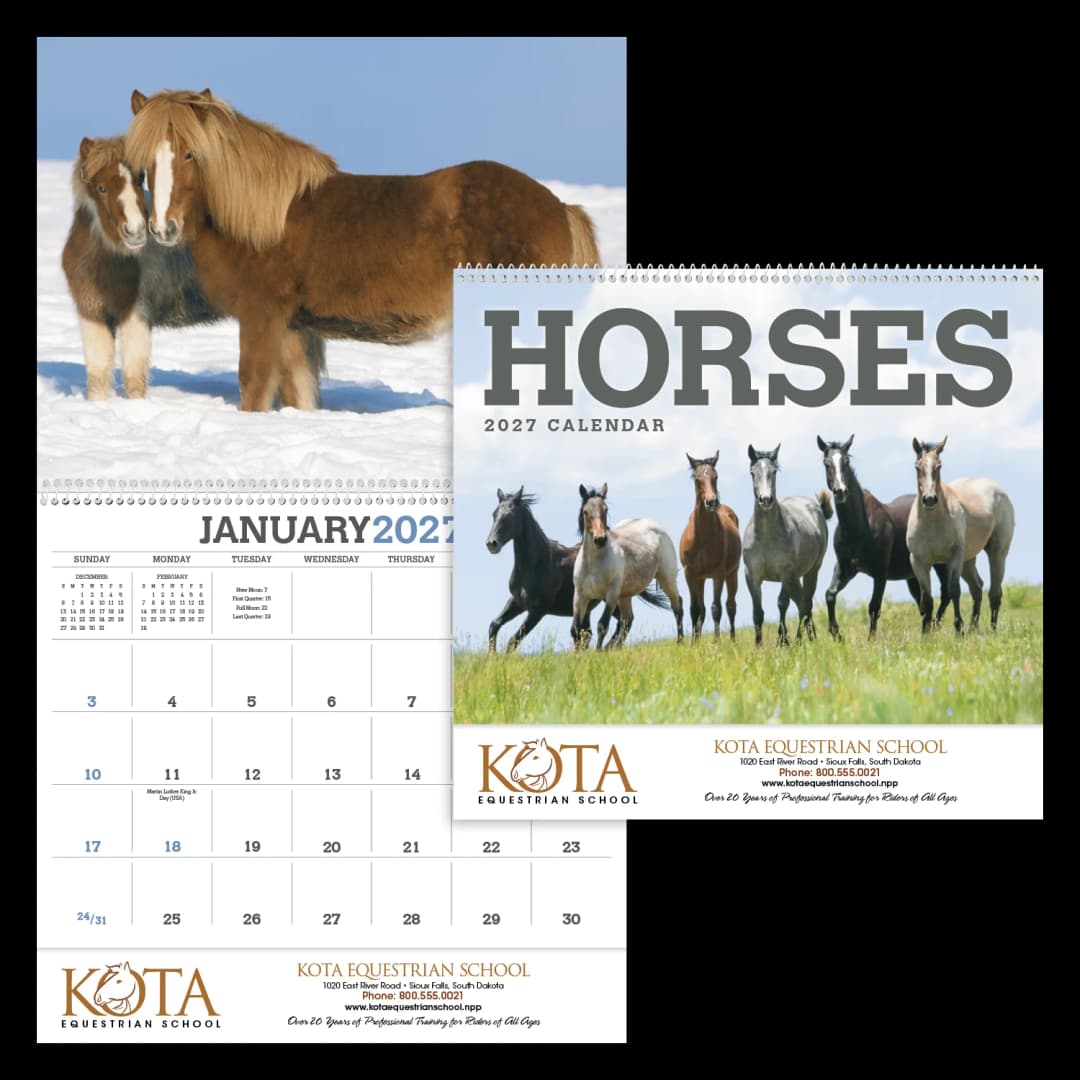 Horses Calendar