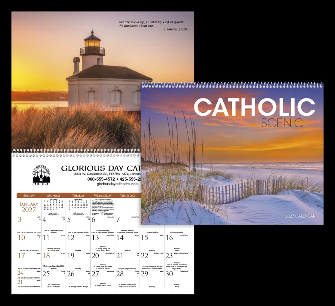 Catholic Scenic Calendar