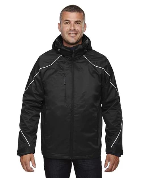 North End Men's Tall Angle 3-in-1 Jacket with Bonded Fleece Liner