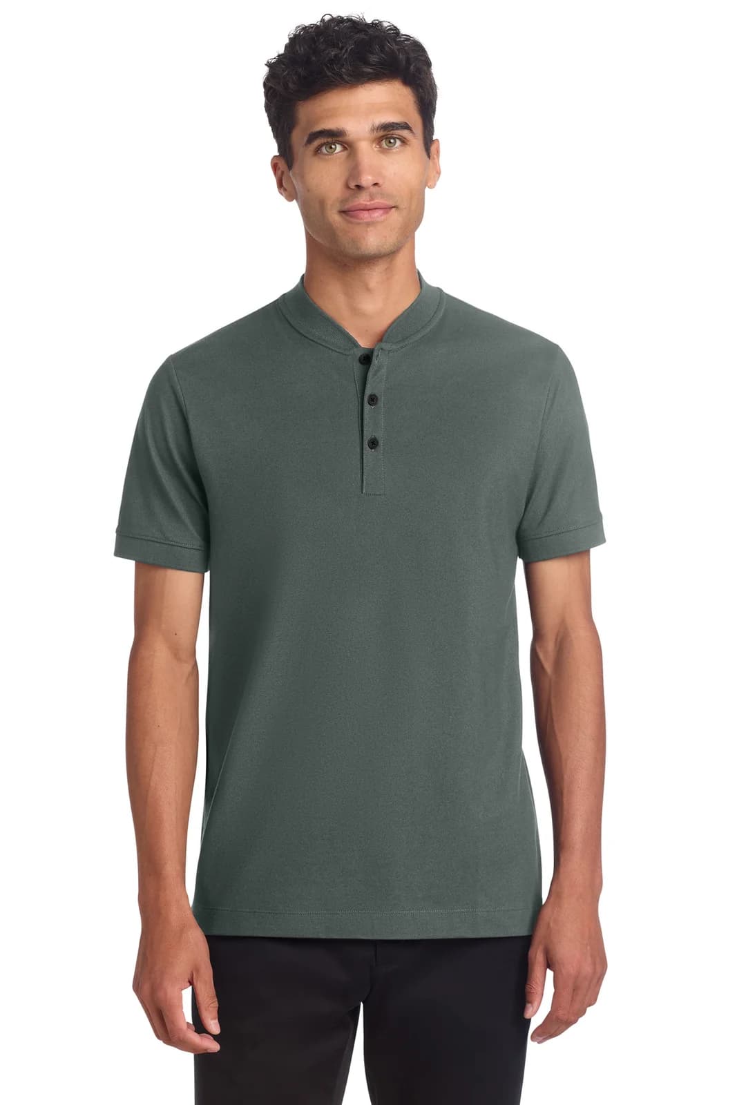 Mercer+Mettle® Stretch Pique Henley