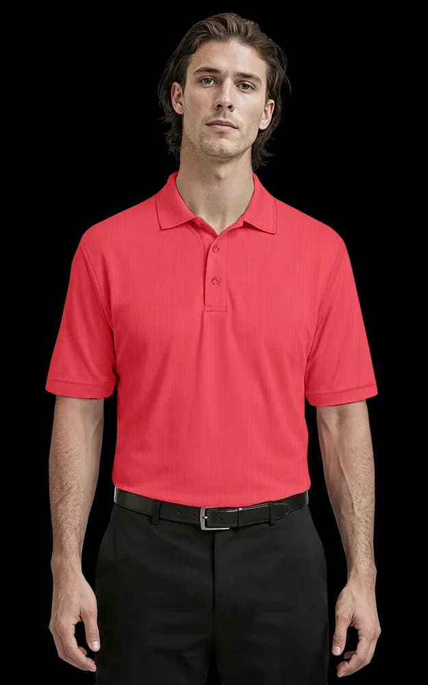 Blue Generation Men's Short-Sleeve Nailhead Polo