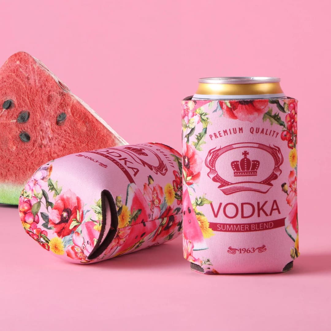 Full Color Cool-Apsible Can Cooler