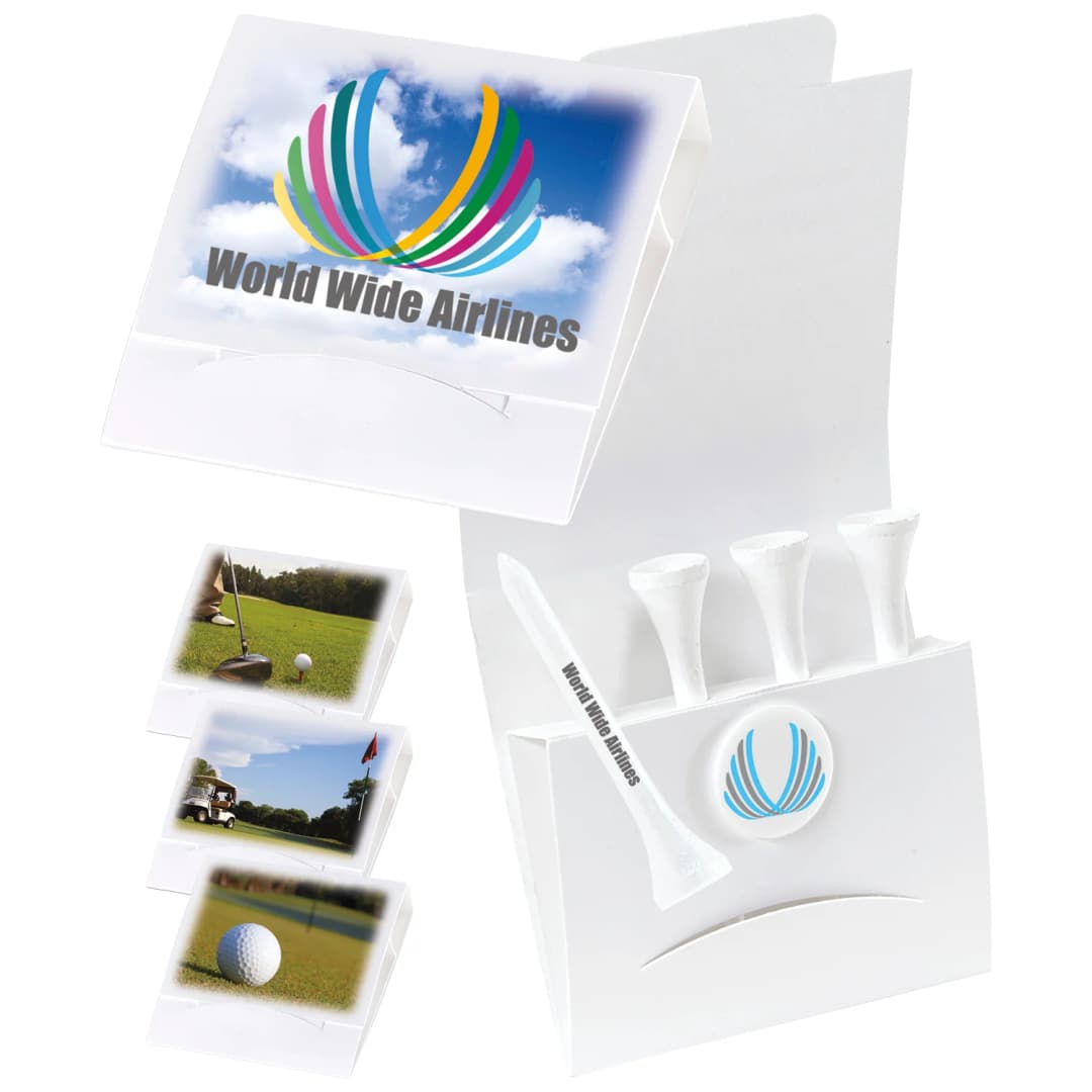 4-1 Golf Tee Packet - 3-1/4" Tee
