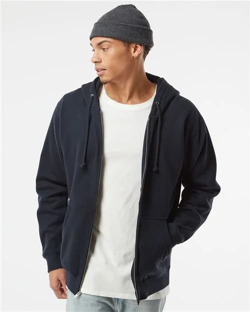 Independent Trading Co. Unisex Heavyweight Full-Zip Hooded Sweatshirt