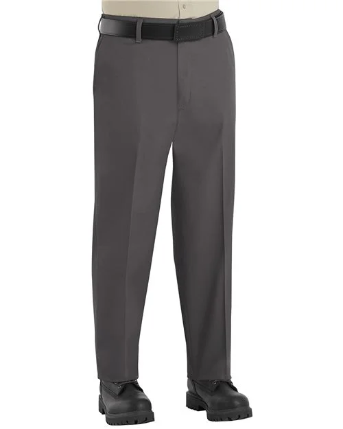 Red Kap Men's Extended Sizes Elastic Insert Work Pants