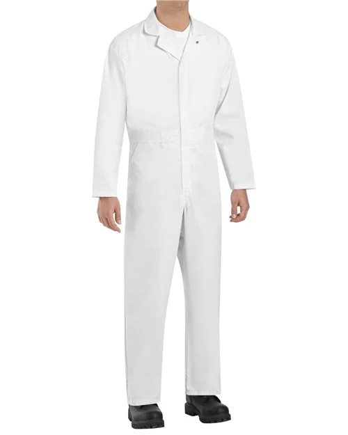 Red Kap Men's Twill Action Back Coverall