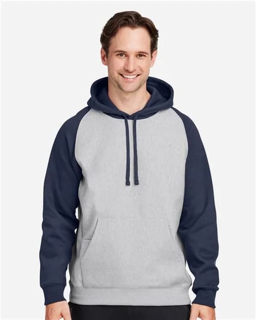 Team 365 Unisex Zone HydroSport™ Heavyweight Colorblock Hooded Sweatshirt