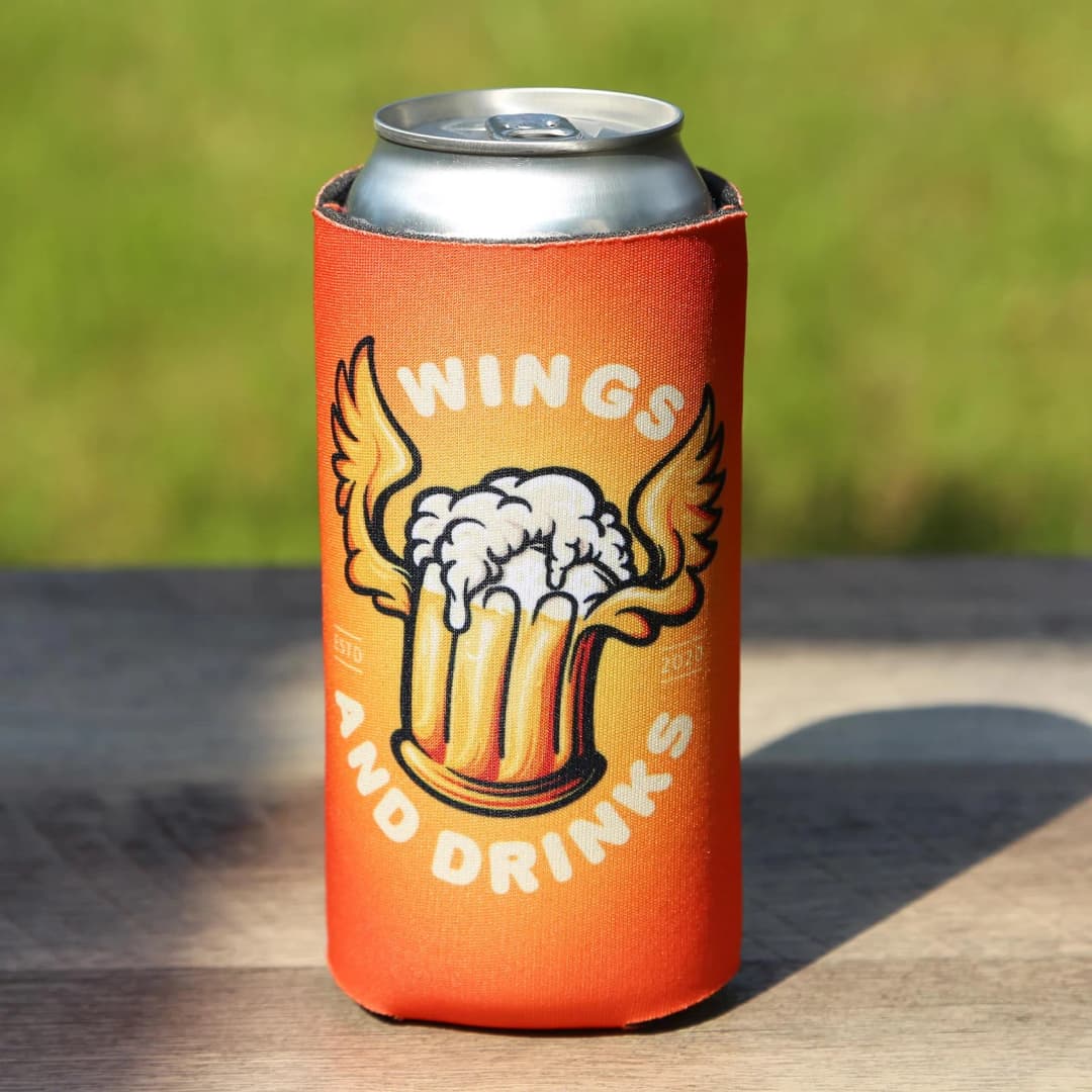 BEST Full Color 16 oz Can Cooler
