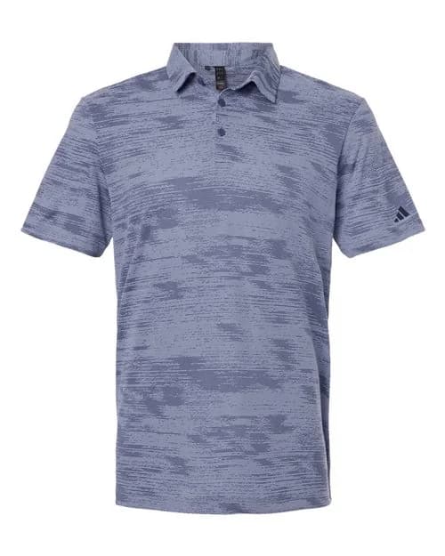 Adidas Men's Ultimate365 Textured Stripe Polo